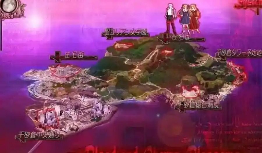 献给支配者的狂死曲 角色路线 场景图 6